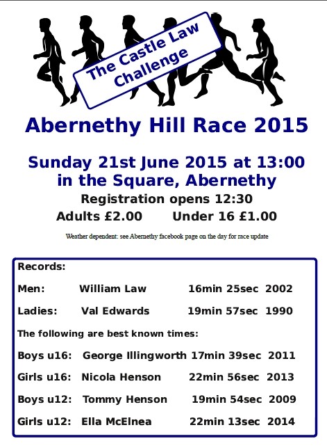 Hill Race 2015 Poster