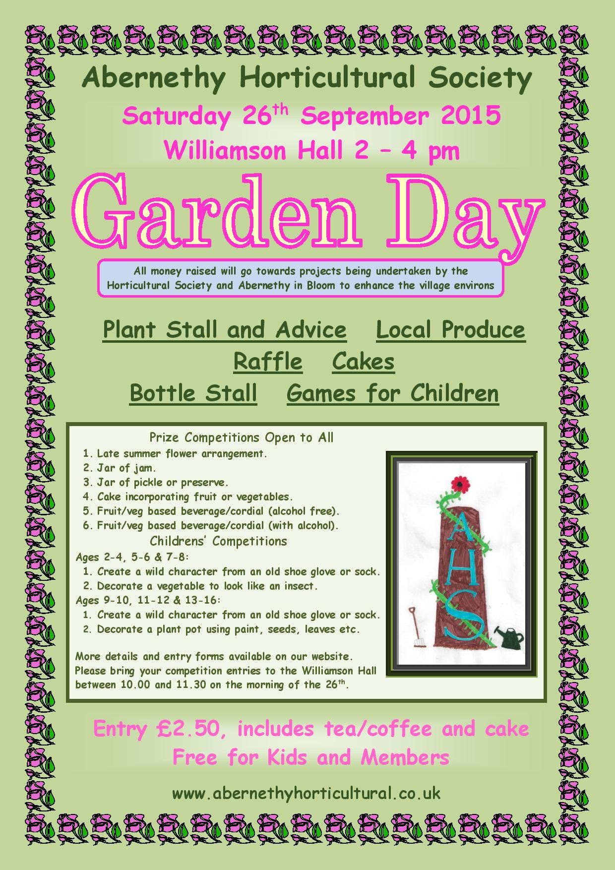 Garden Day Poster 2015